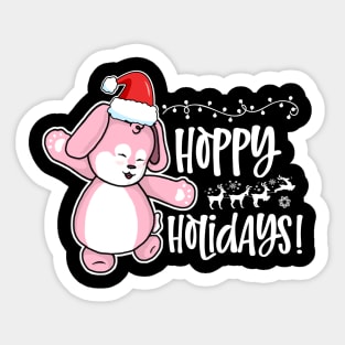 Hoppy Holidays Sticker